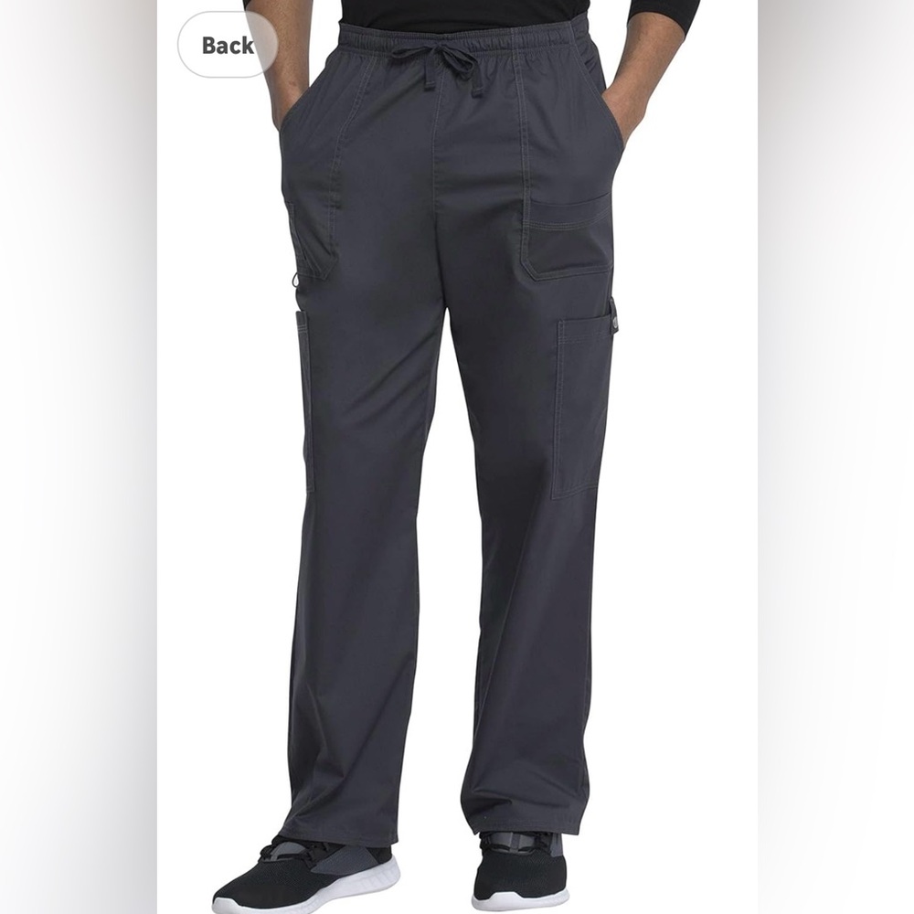 NWT Dickies Men's Utility Drawstring Cargo/Scrubs Pants, Size L